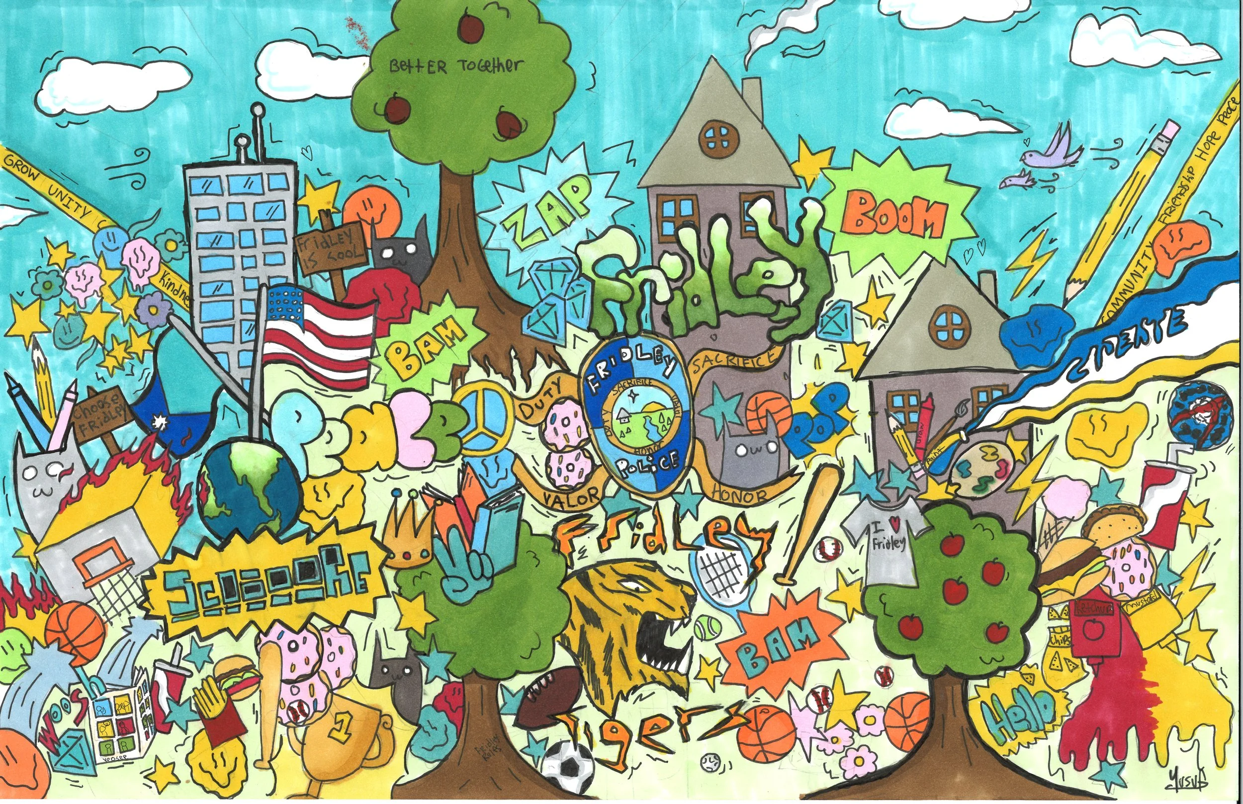 “Fridley in Motion” by Yusuf Maragha (youth submission)