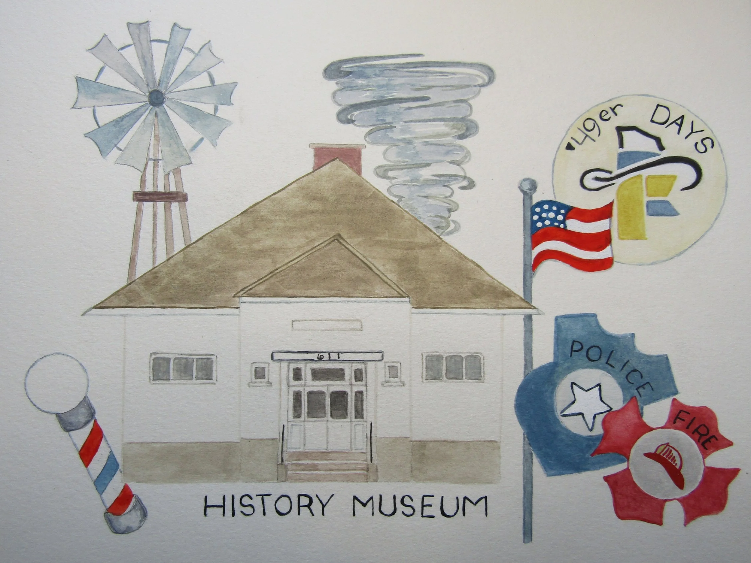 “The Historic Schoolhouse” by Cathy Gottwald-Thunberg