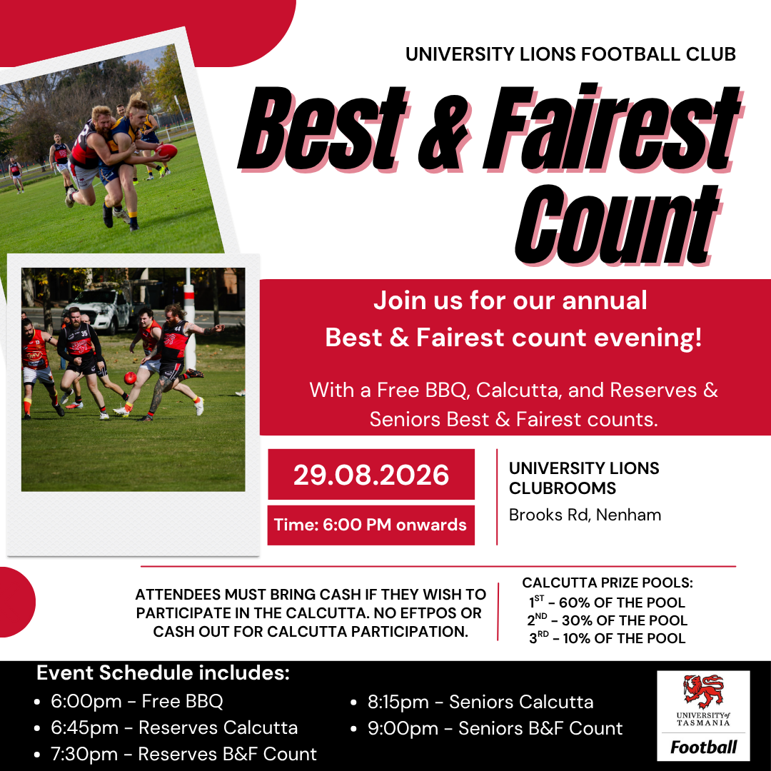 Best & Fairest Presentation