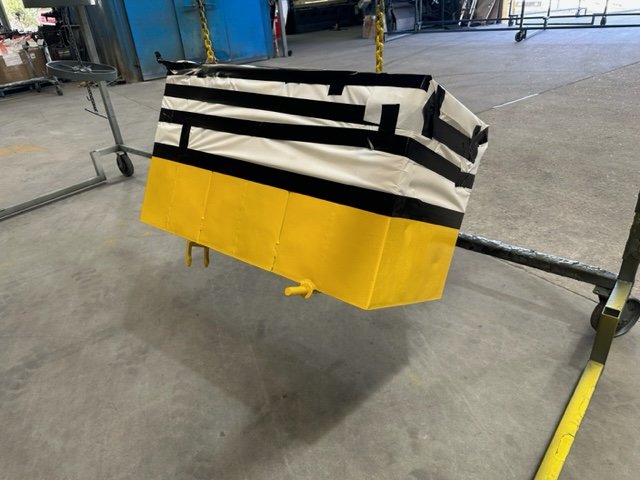 Coating in progress