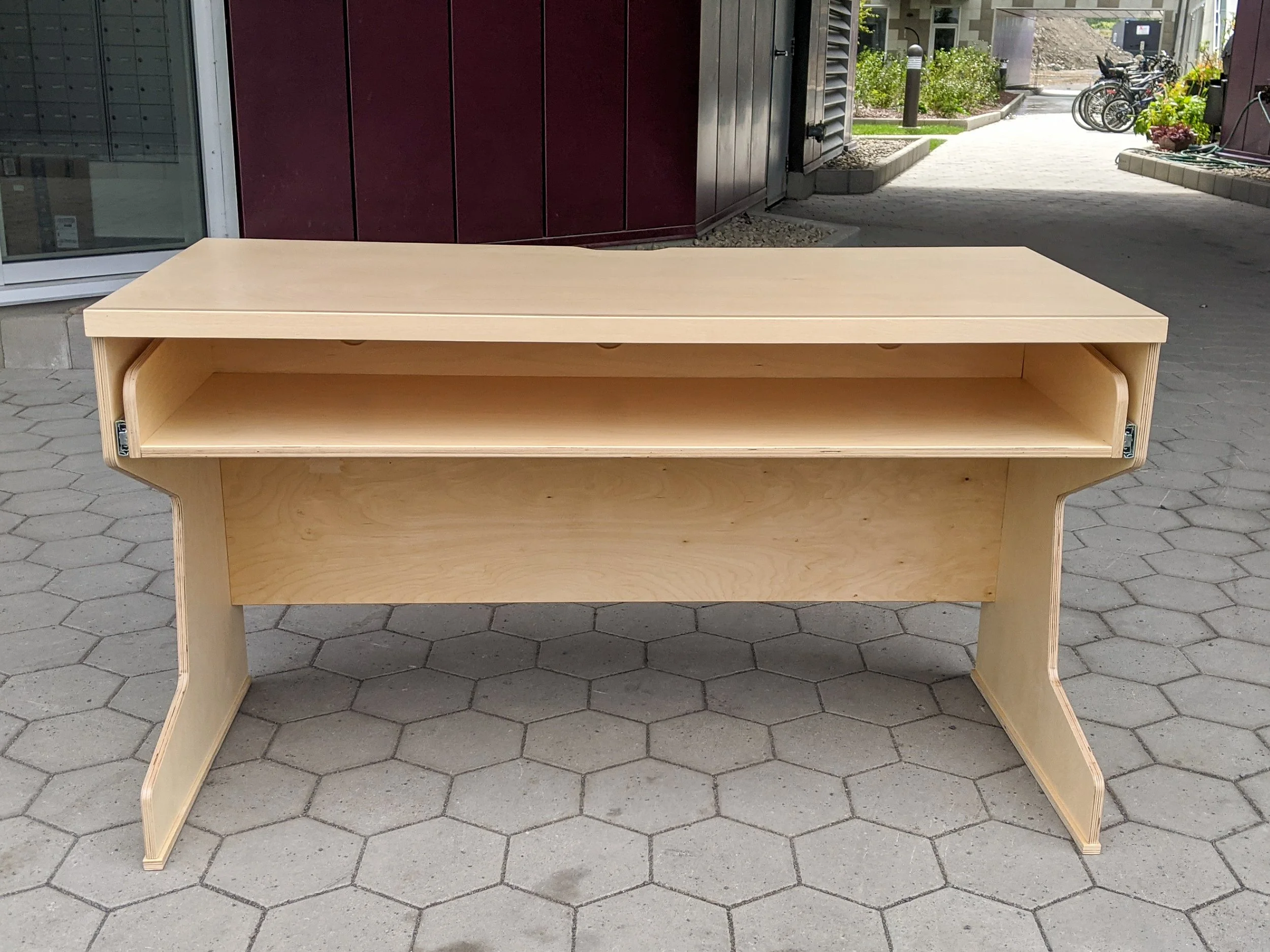 Image of the custom desk