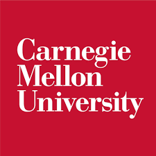 Carnegie Mellon University logo on red background