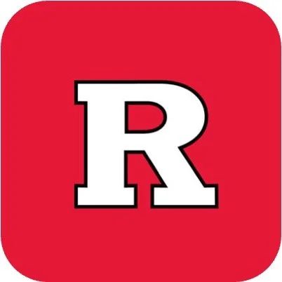 Red square with a bold white letter 'R' outlined in black in the center.