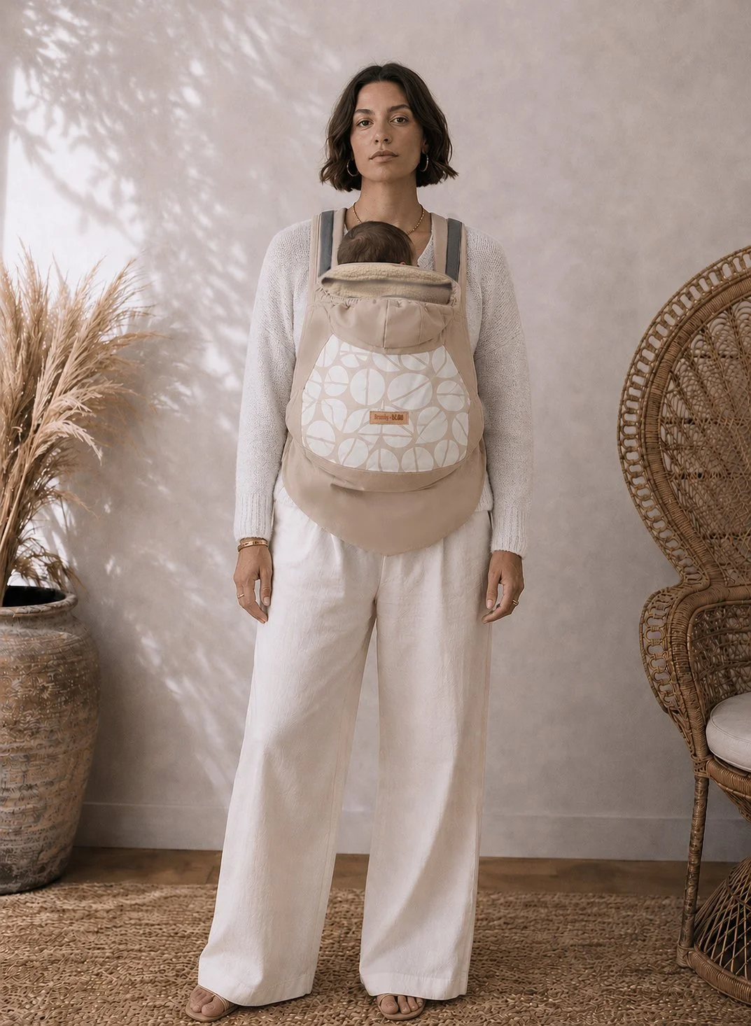 Convertible Marsupial Spring Cozy - Sandstone Pebble