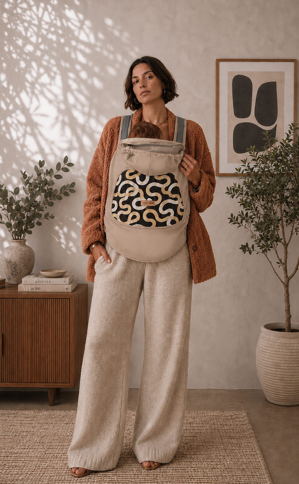 Convertible Marsupial Spring Cozy -Sandstone Loop