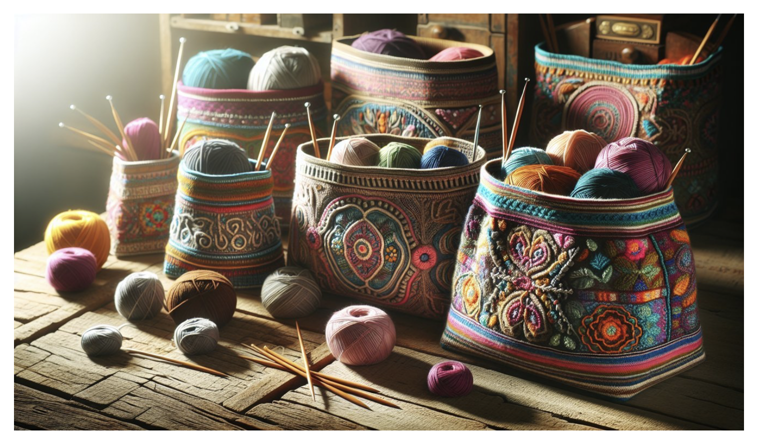 Cómo tejer una bolsa con estilo.