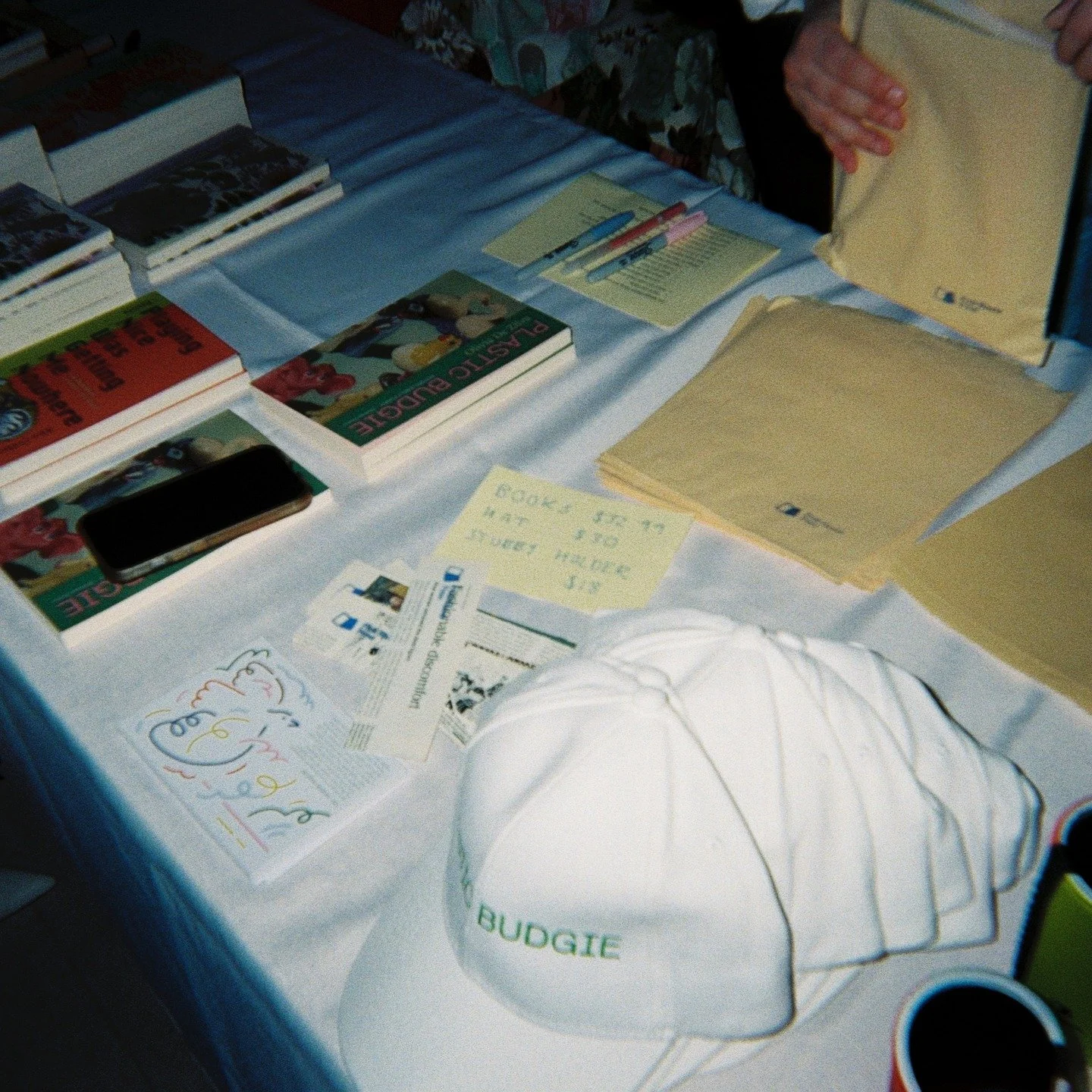 Our winter book launch, as captured on film by pal @themindofaldzd0g. Last photo is actually from our No Wave event at the Wheaty back when it was warm; we'll be there again tomorrow for a special Plastic Budgie event. Grab a $5 ticket (fundraising f