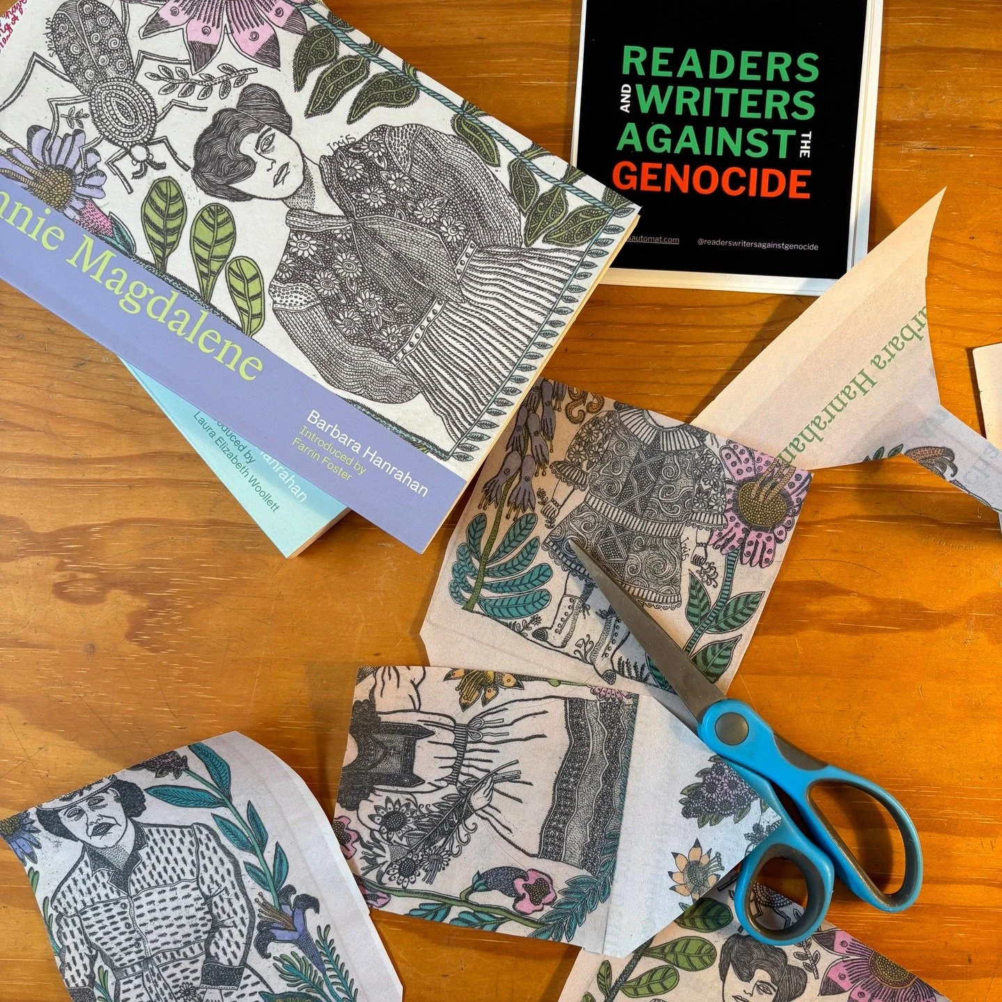 This Saturday is Love Your Bookshop Day. It's also Shopping Weekend in Rundle Mall for Adelaide Fashion Festival. We'll be open 10 am – 1 pm at Shop 111 in Adelaide Arcade, with stickers and books and maybe a dog, talking about fashion in Barba