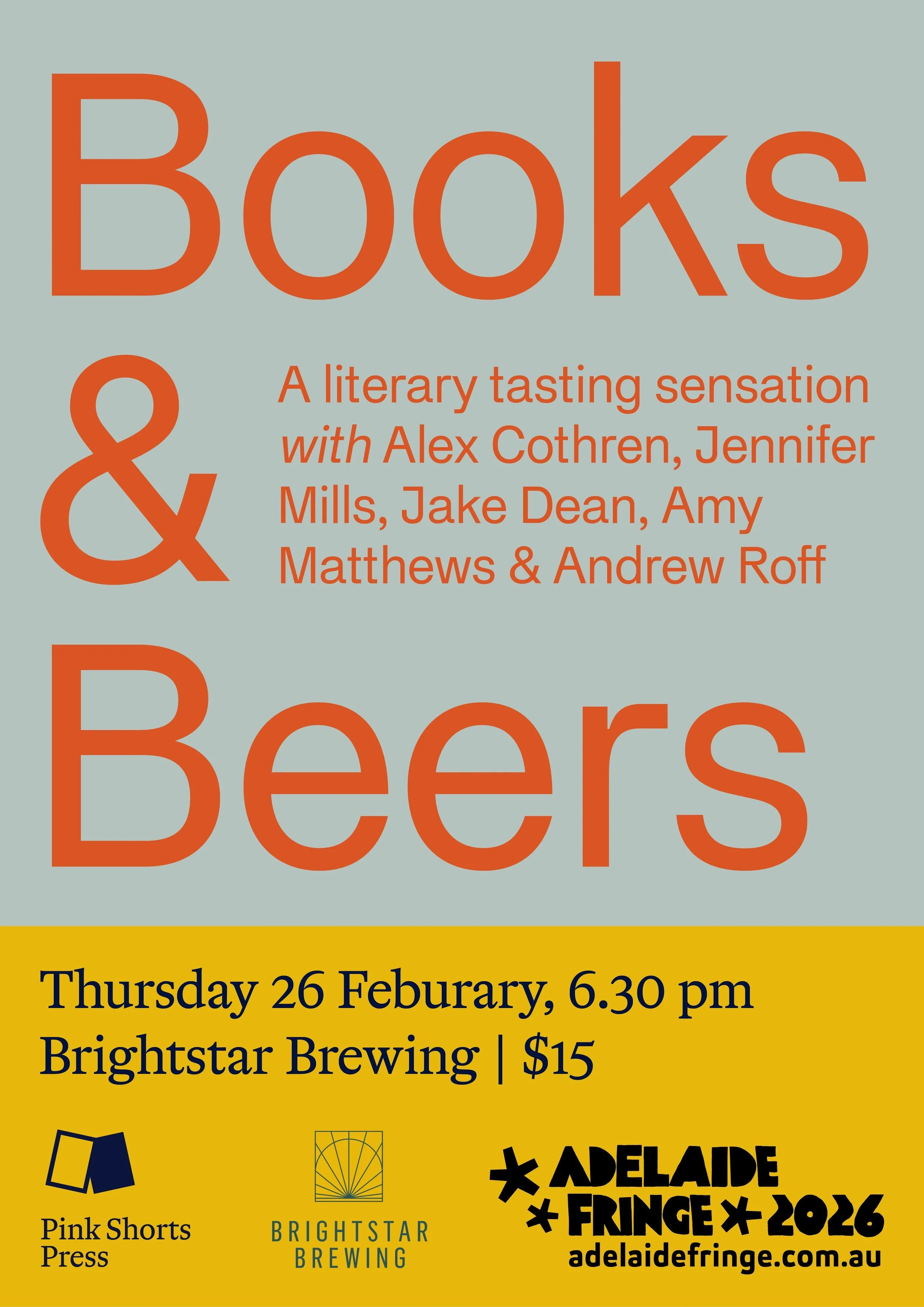 Books + Beers: A literary tasting session