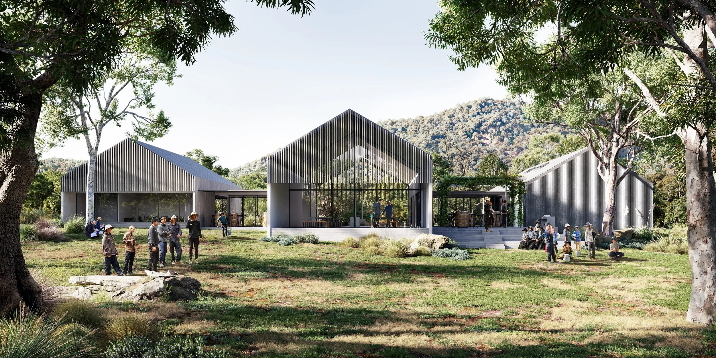 Outward Bound Communal Building: In Progress