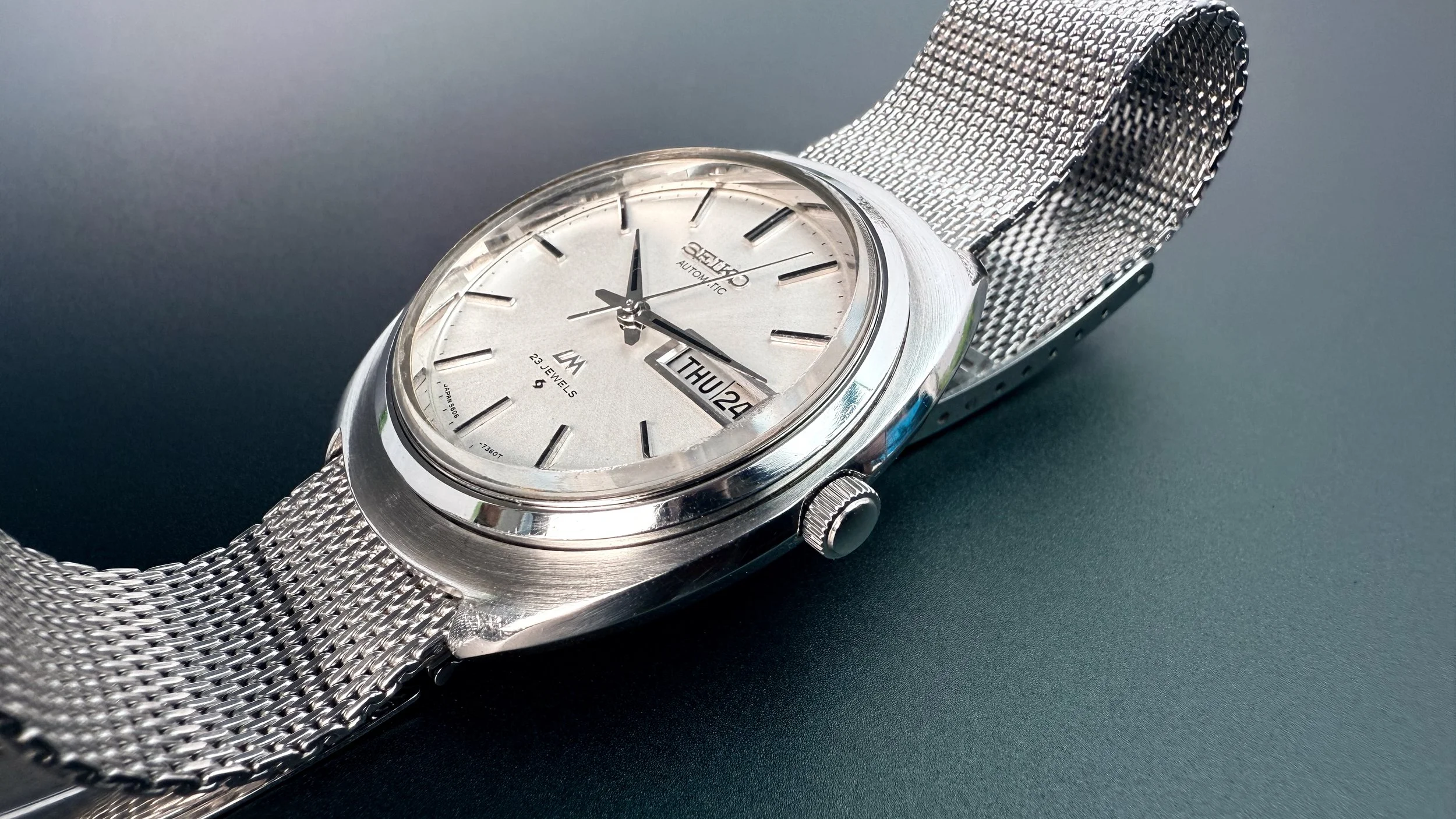 Seiko Lord-Matic 5606-7160 56LMW-100 — VintageSeikos.NL
