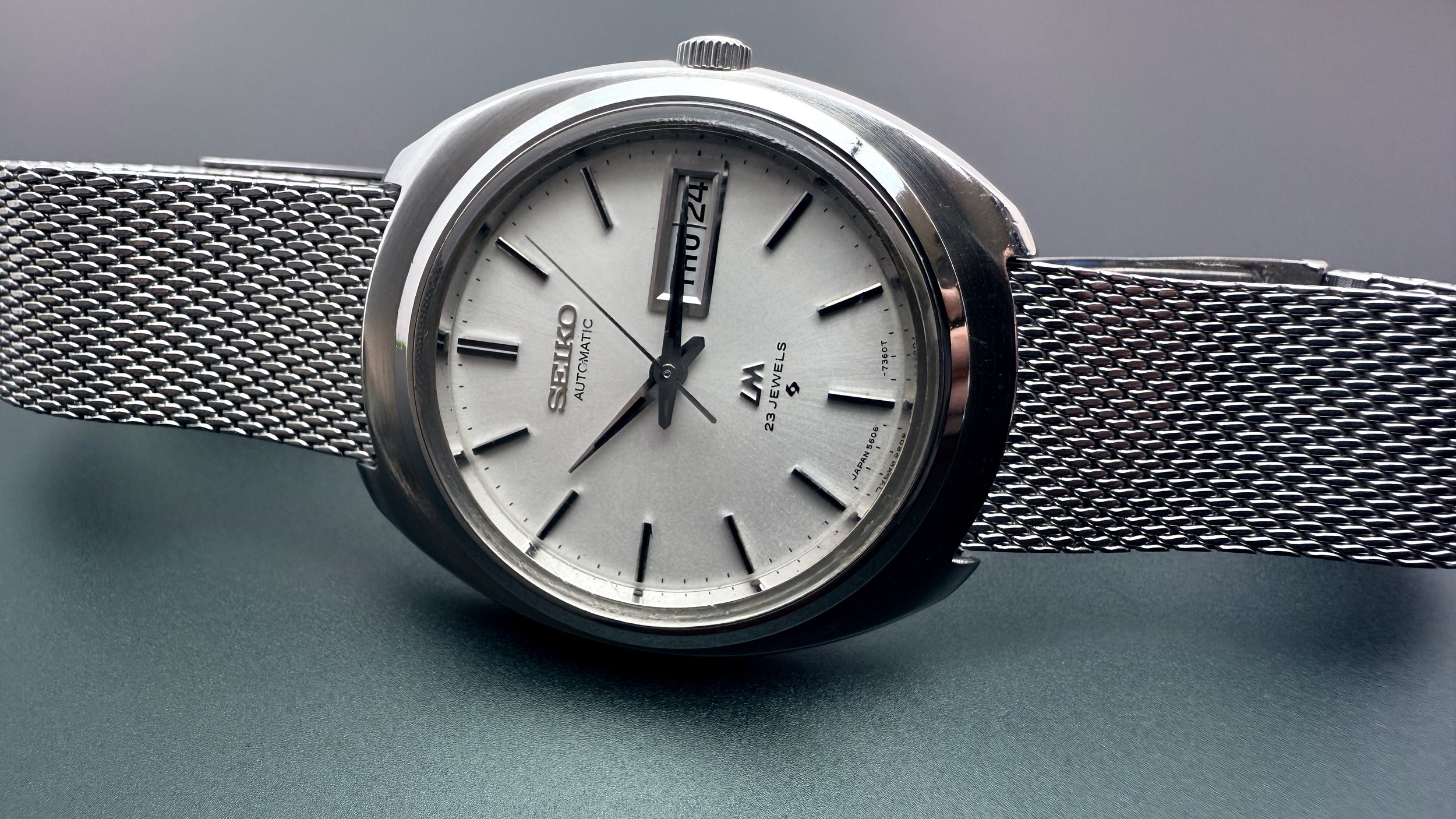 Seiko Lord-Matic 5606-7160 56LMW-100 — VintageSeikos.NL