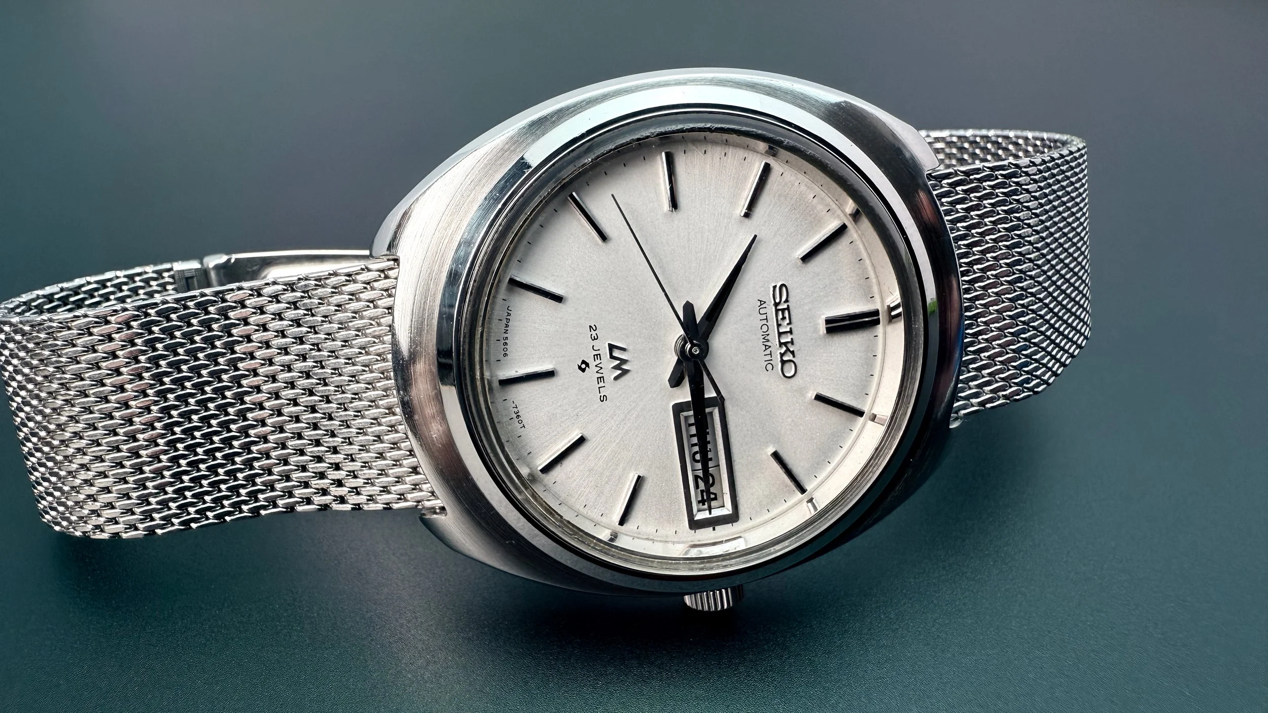 Seiko Lord-Matic 5606-7160 56LMW-100 — VintageSeikos.NL