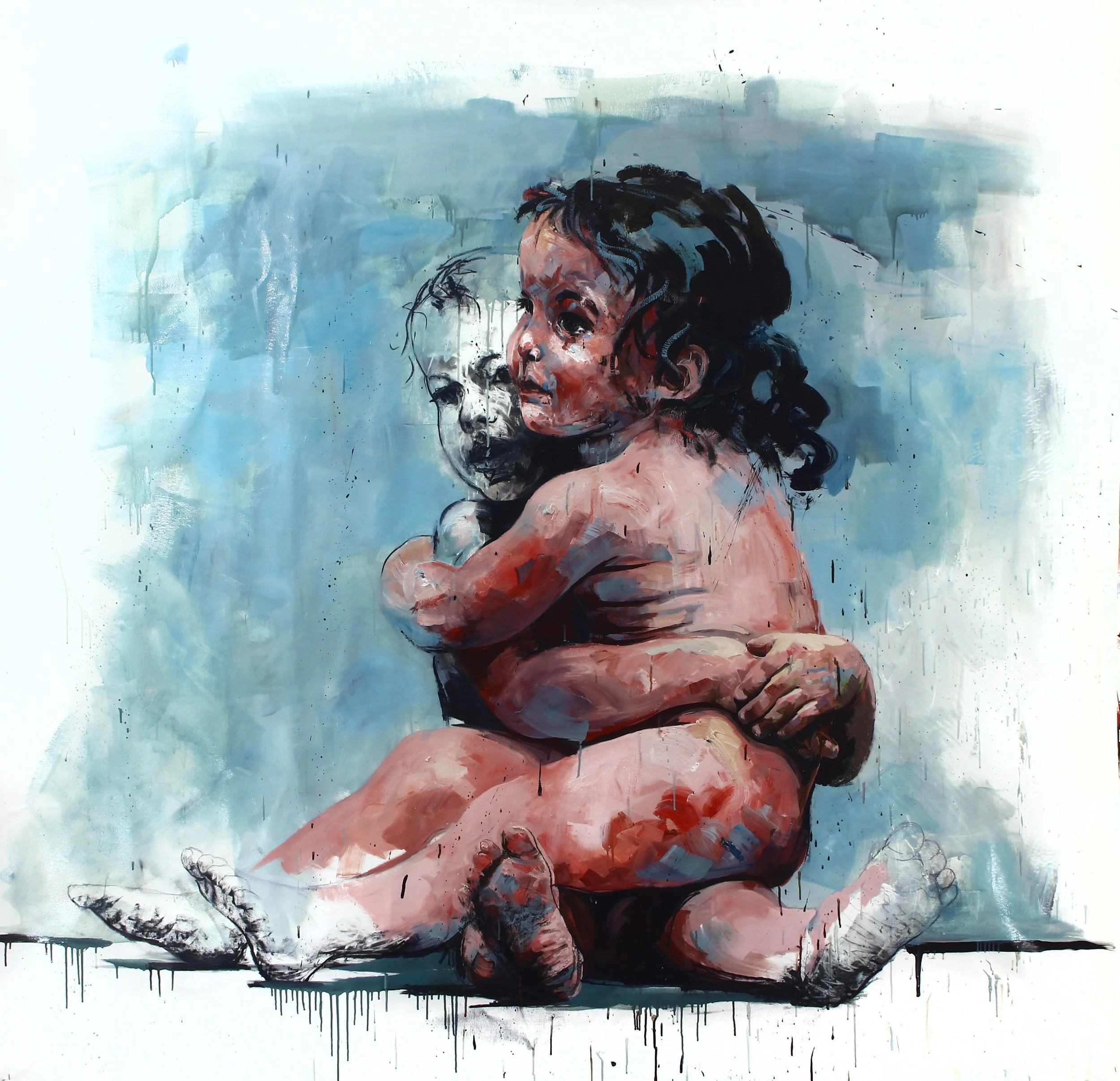 2011 • Ludivine & Amicie - 200 x 200 cm