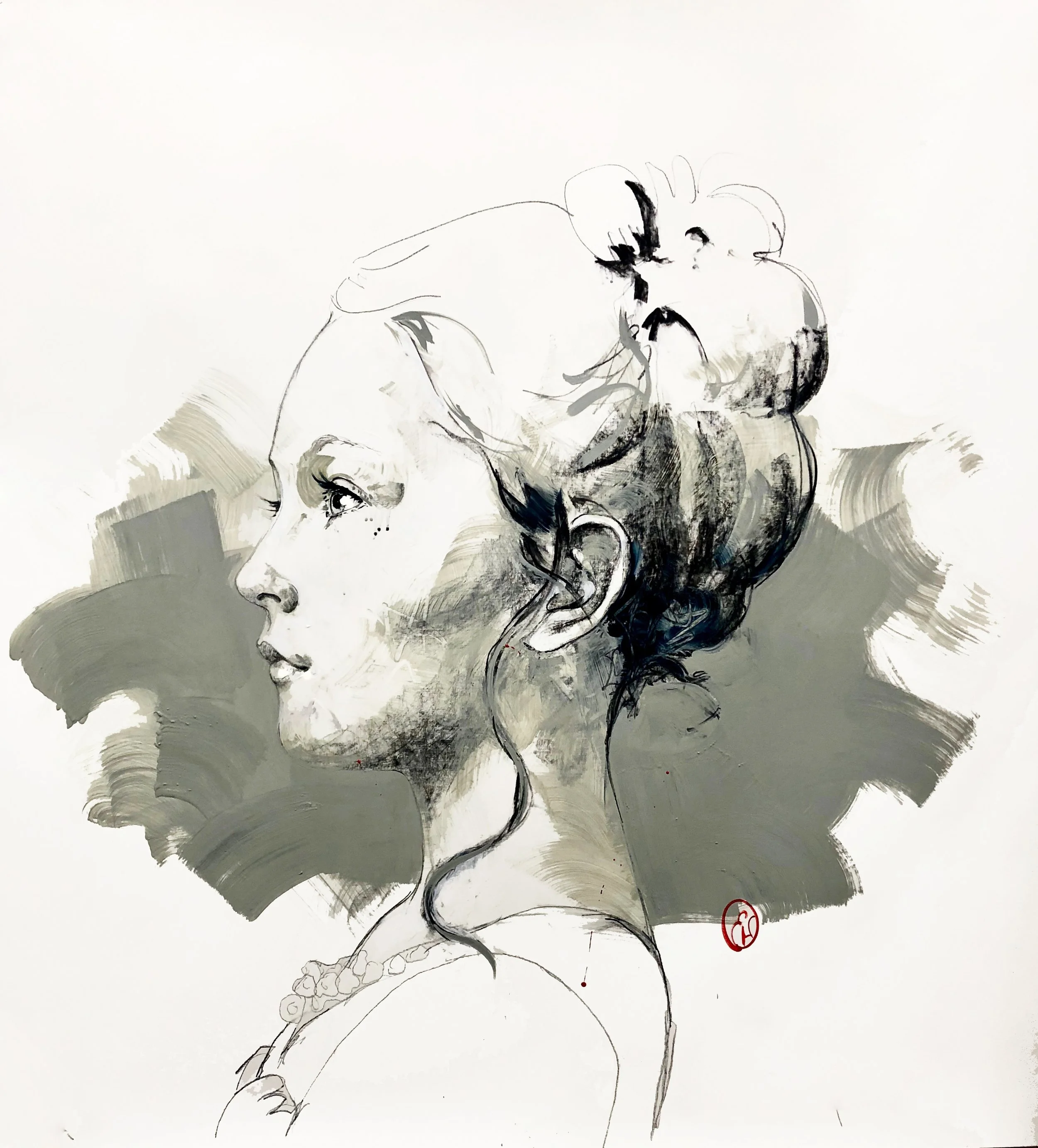 2018 • Alix - 140 x 120 cm