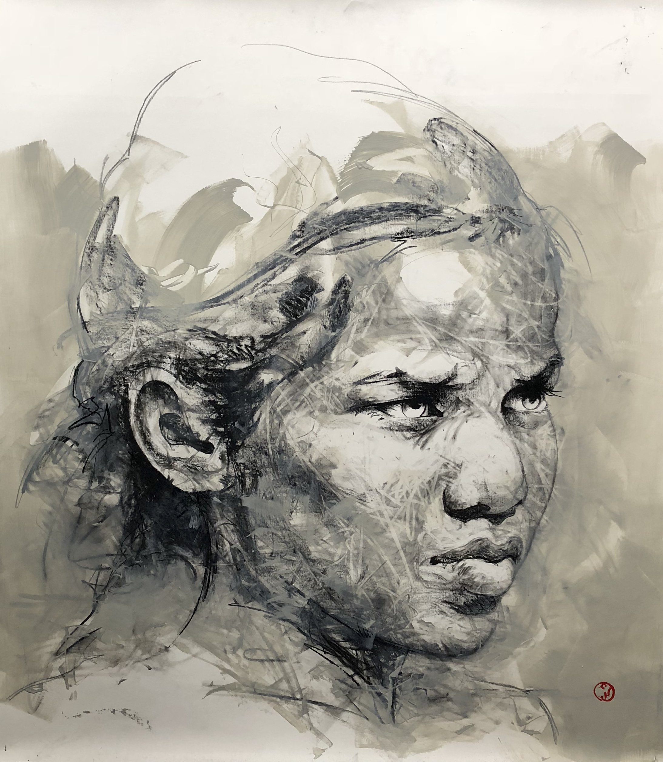 2018 • Népal - 175 x 140 cm