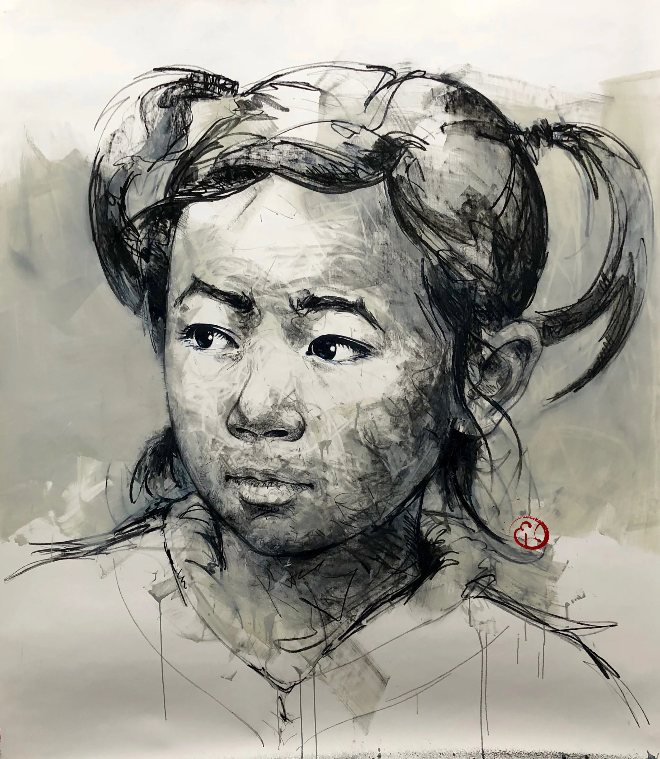 2018 • Népal - 175 x 140 cm