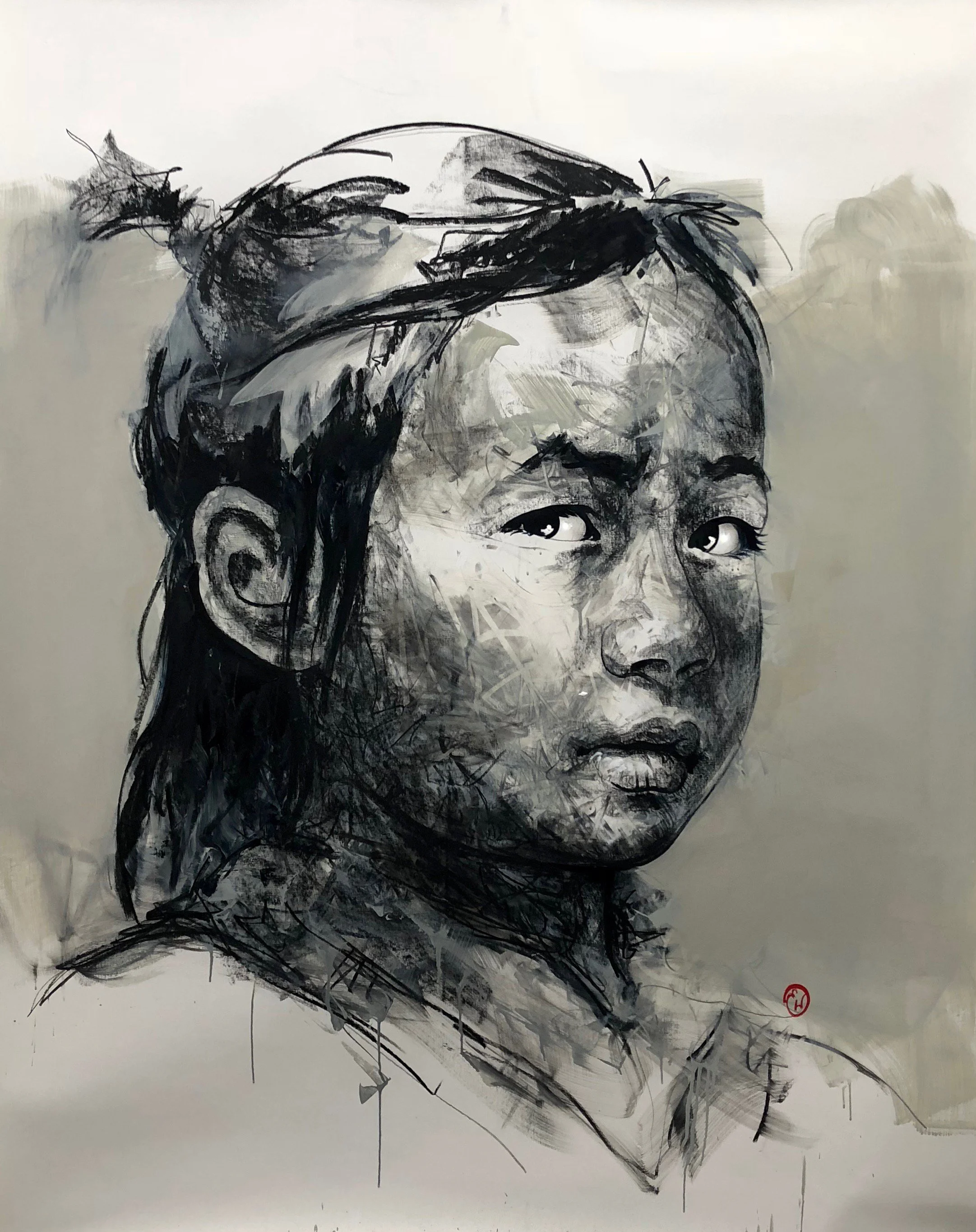 2018 • Népal - 175 x 140 cm