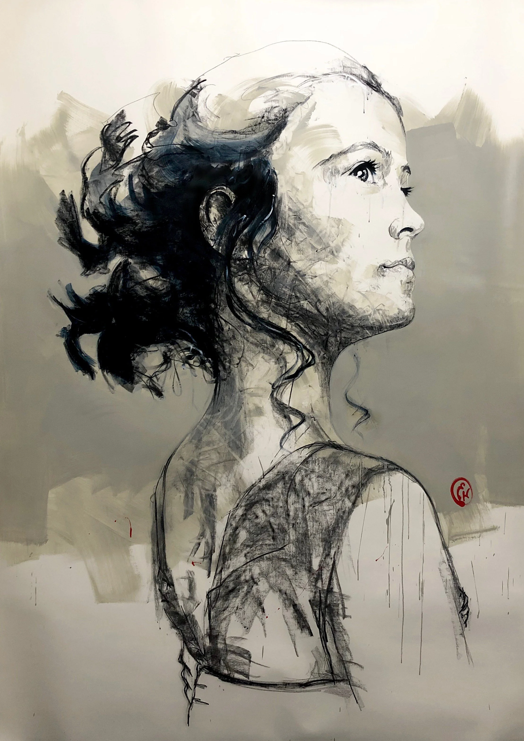 2018 • Ludivine - 190 x 140 cm
