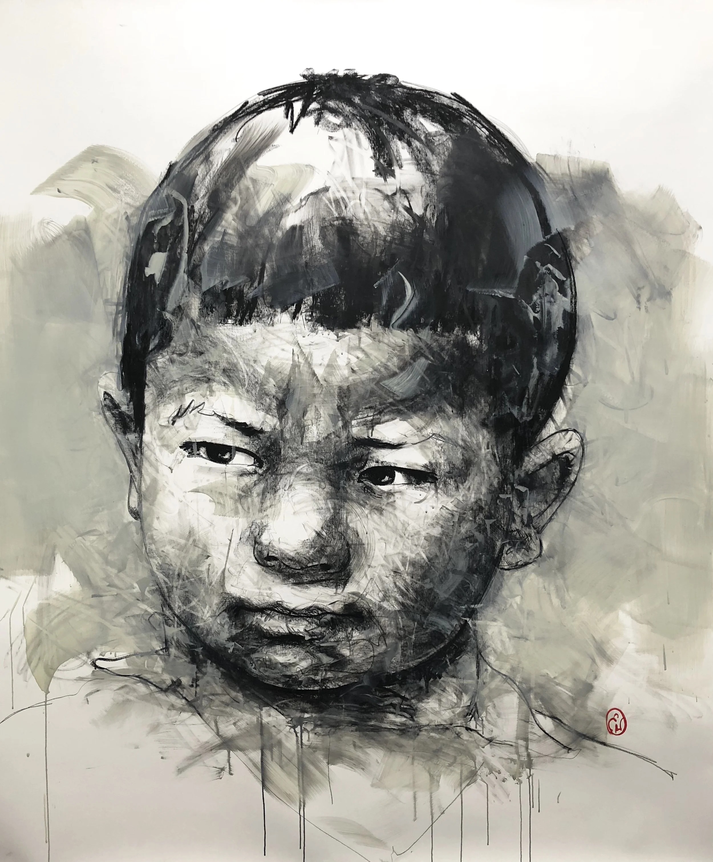 2018 • Népal - 175 x 140 cm