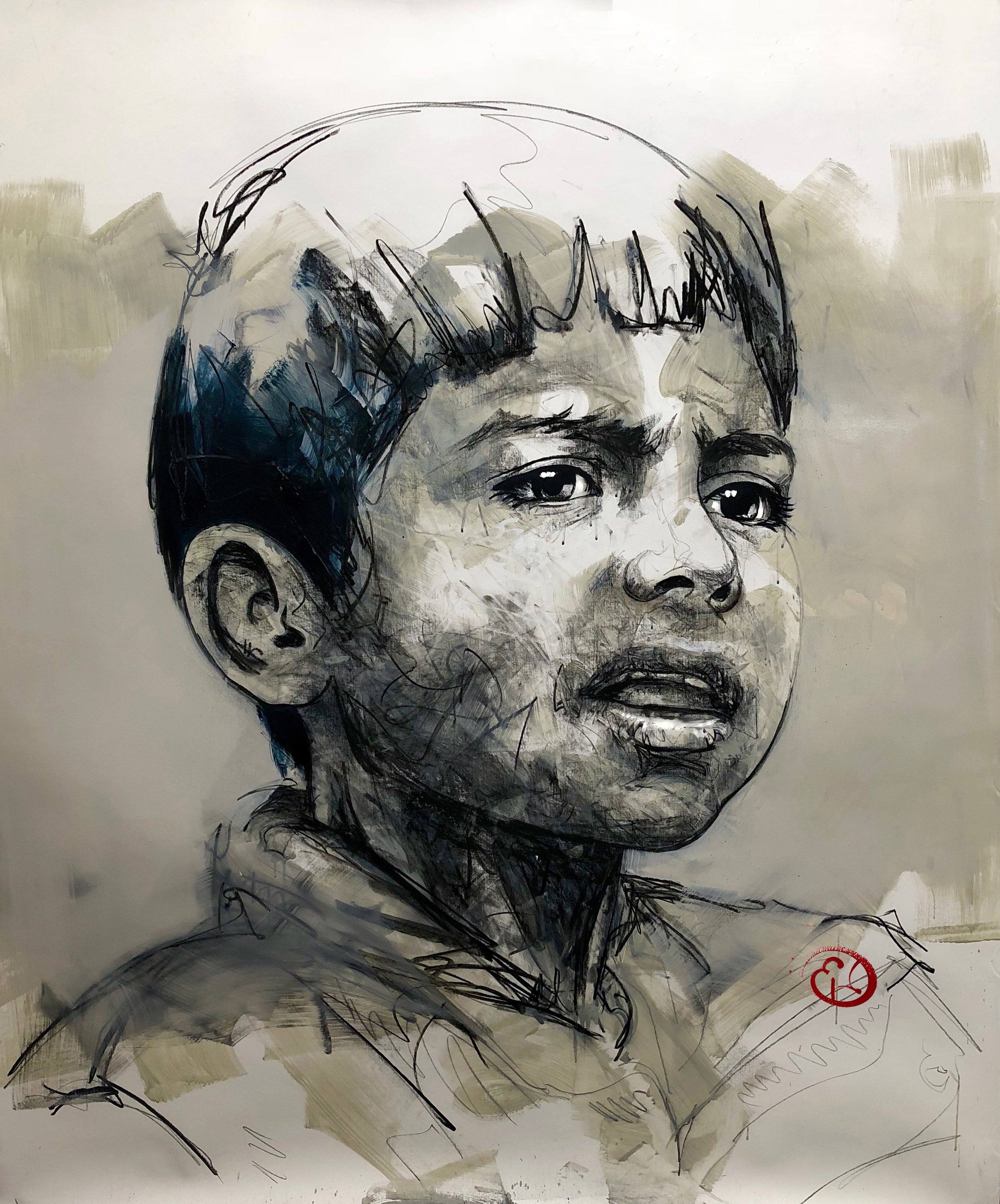 2018 • Népal - 175 x 140 cm