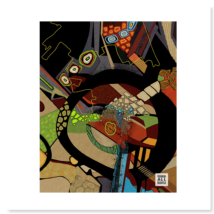 Series_IL_001 | 2026
Mixed Media Digital Art 
Size 16" x 20" 
