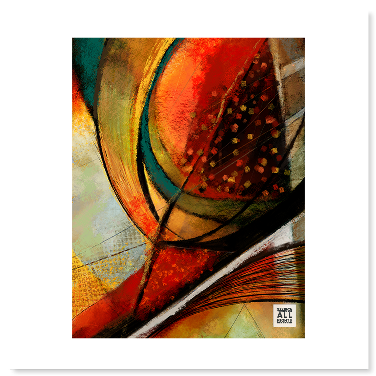 Series_IL_001 | 2021 
Mixed Media Digital Art  
Size 16" x 20"  