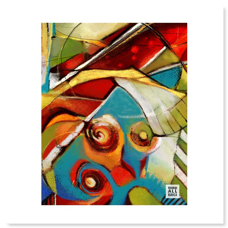 Series_IL_001 | 2021 
Mixed Media Digital Art  
Size 16" x 20"  