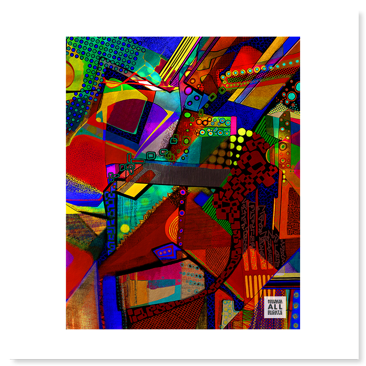 Series_IL_001 | 2026
Mixed Media Digital Art 
Size 16" x 20" 