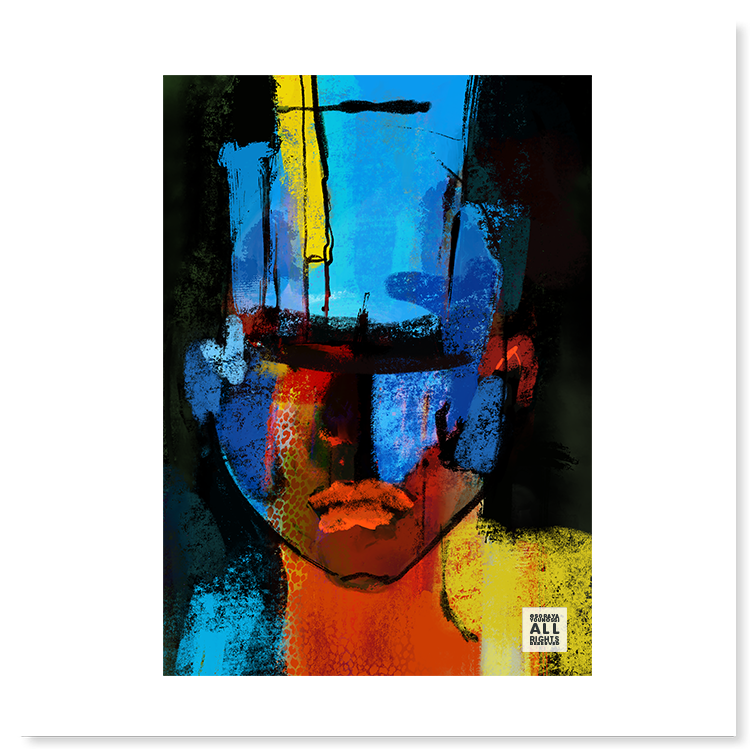 Series_IL_001 | 2021 
Mixed Media Digital Art  
Size 16" x 20"  