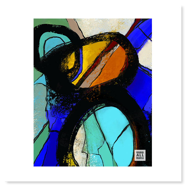 Series_IL_001 | 2023 
Mixed Media Digital Art  
Size 16" x 20"  