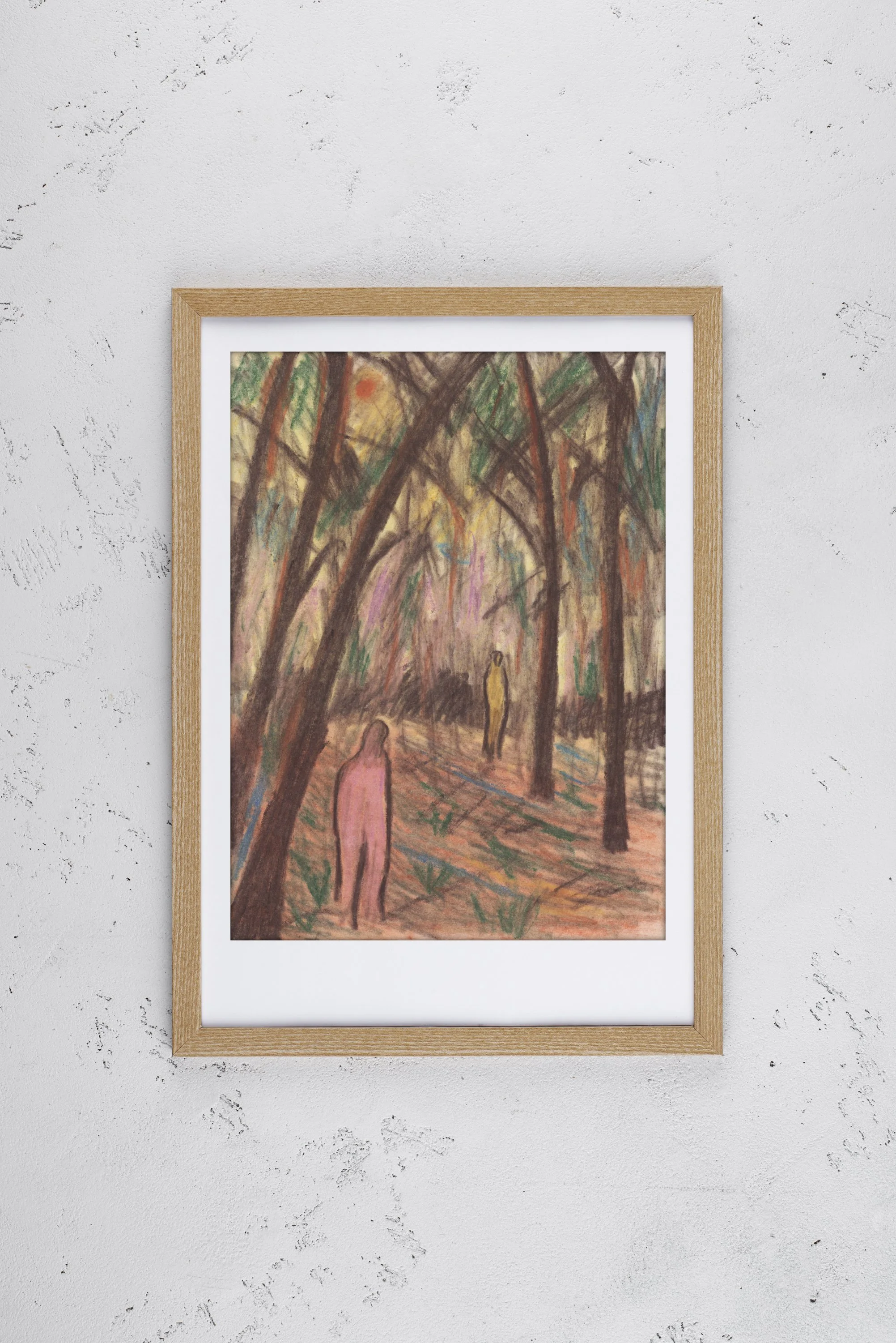 Print_Wait I go with you_Woodframe.jpg