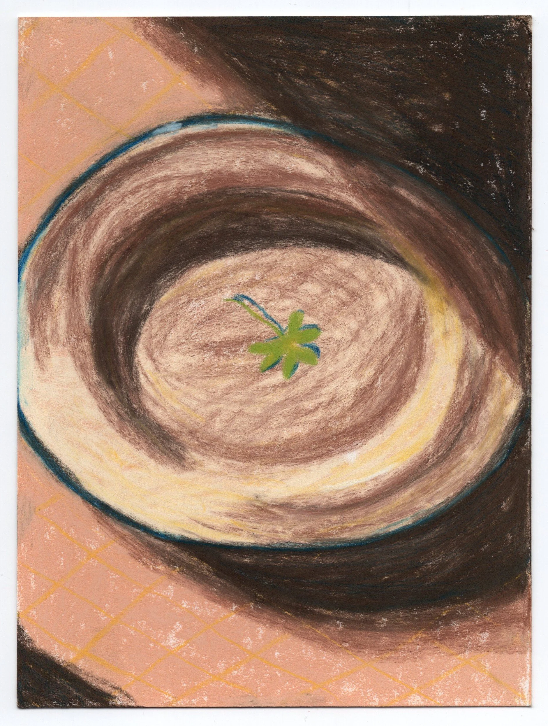 O Jantar_149x200mm_Pastel Seco sobre Papel_2026.jpg