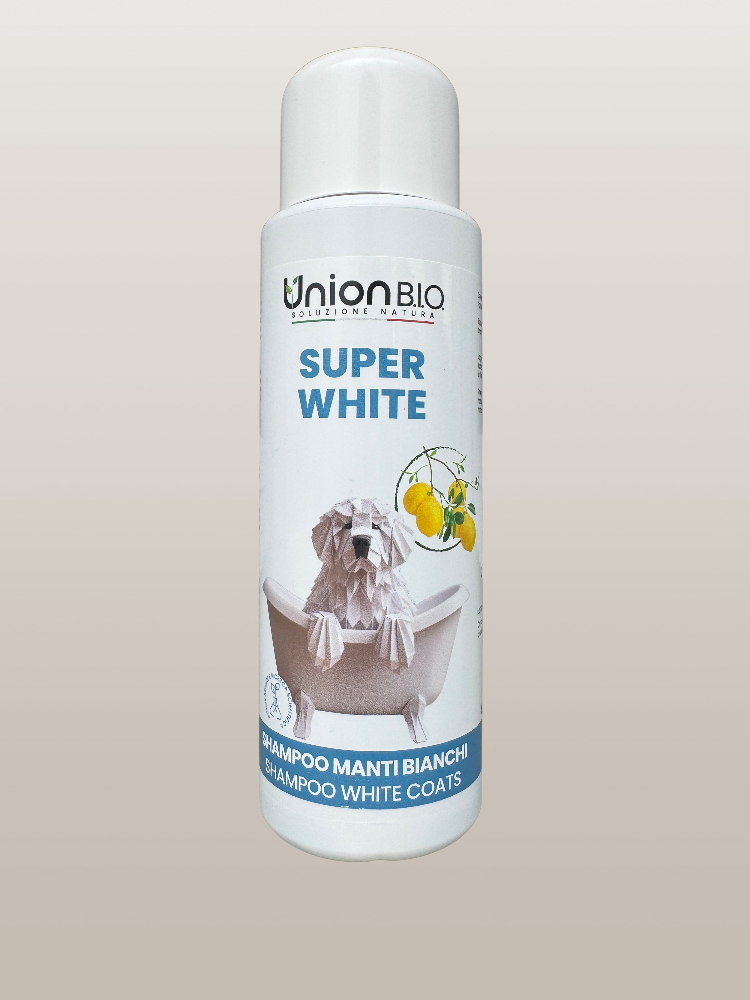 SUPER WHITE - SHAMPOO PER MANTI BIANCHI