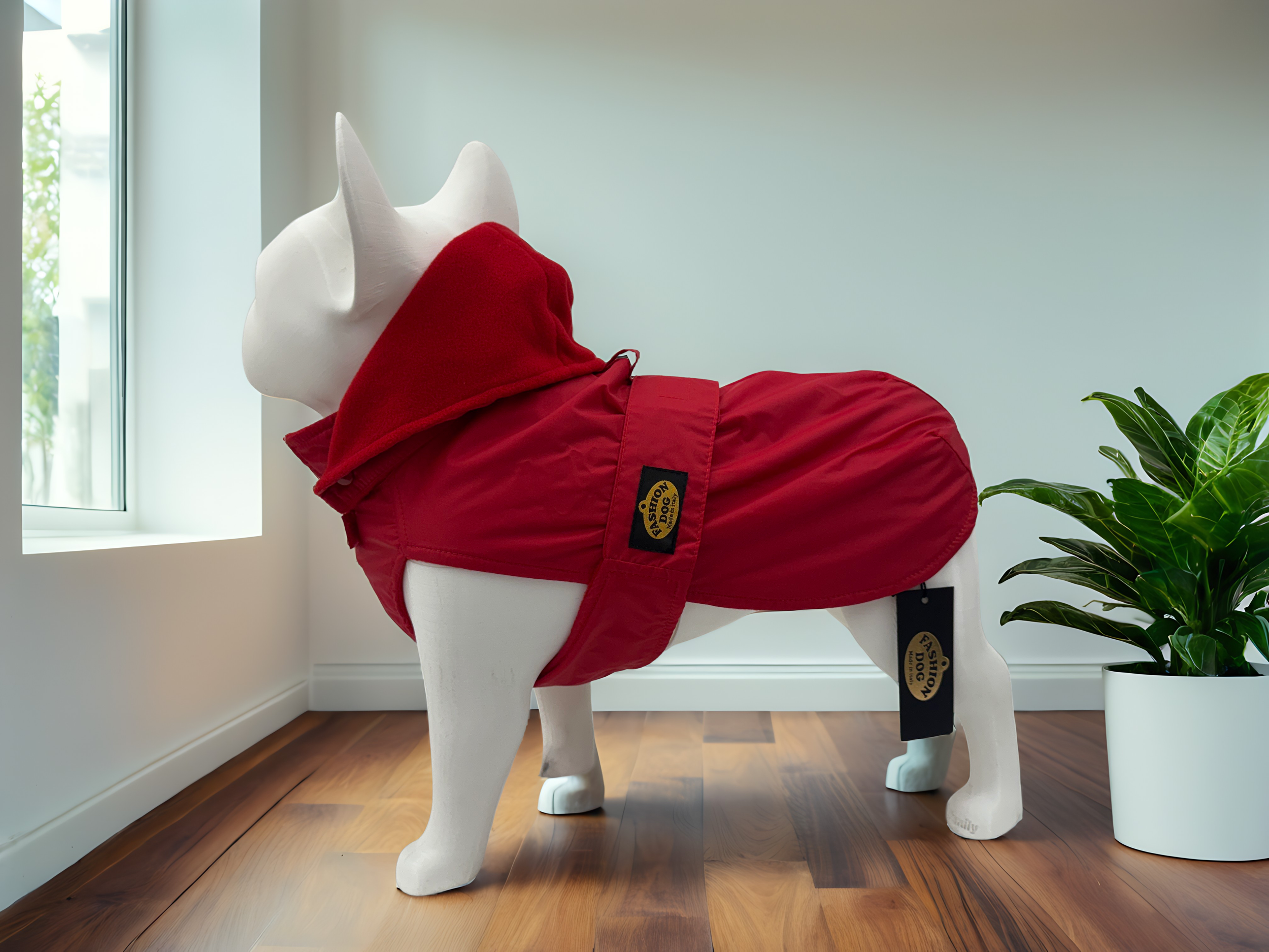 ART. 1513 – Impermeabile imbottito Bulldog Francese / Carlino