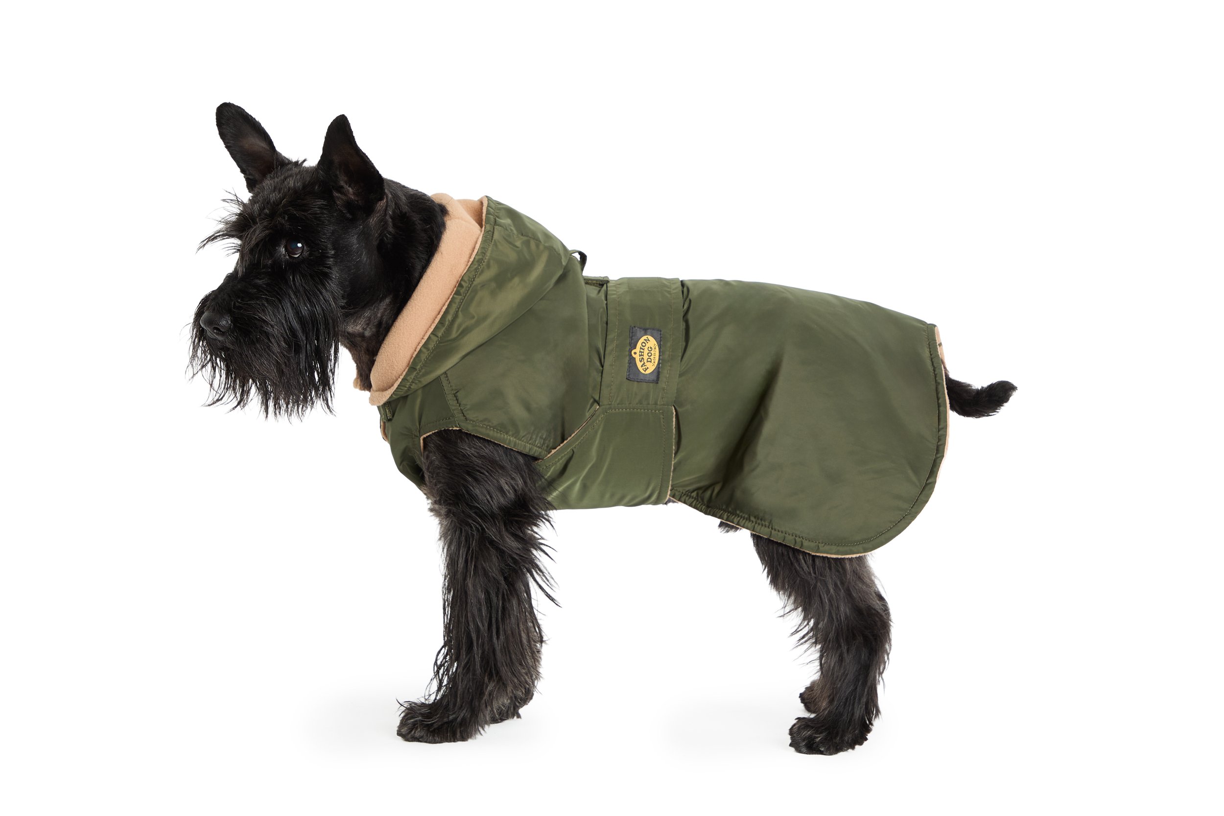 Cappotto impermeabile completamente foderato in pile con cappuccio removibile – Art. 281