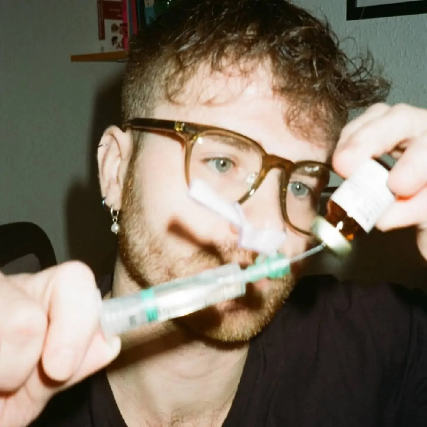 Doing my T injection 🏳️&zwj;⚧️ 💉 2026 / 2019

35mm