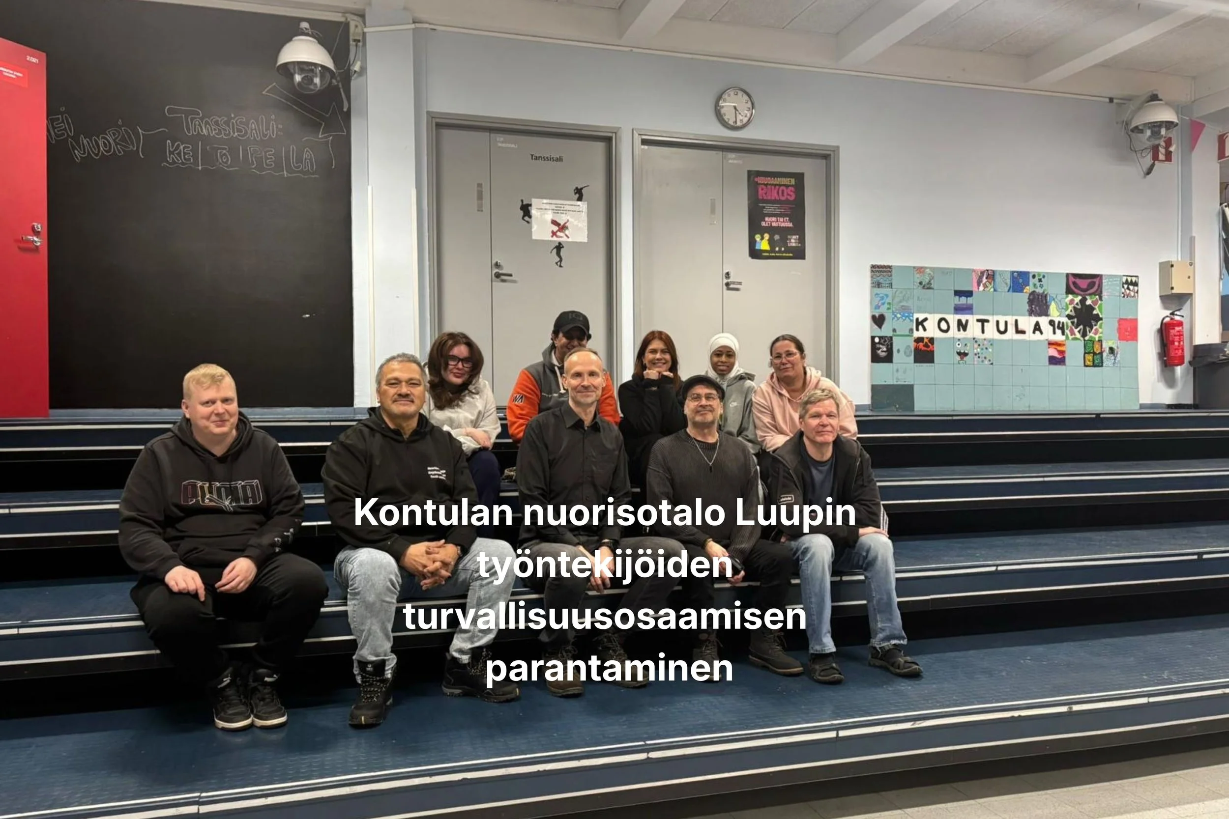 Kontulan nuorisotalon työntekijöiden turvallisuusosaaminen – Hki kaupunki