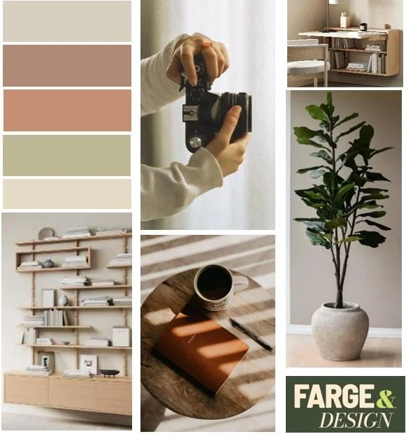 Farge og interiørkonsept