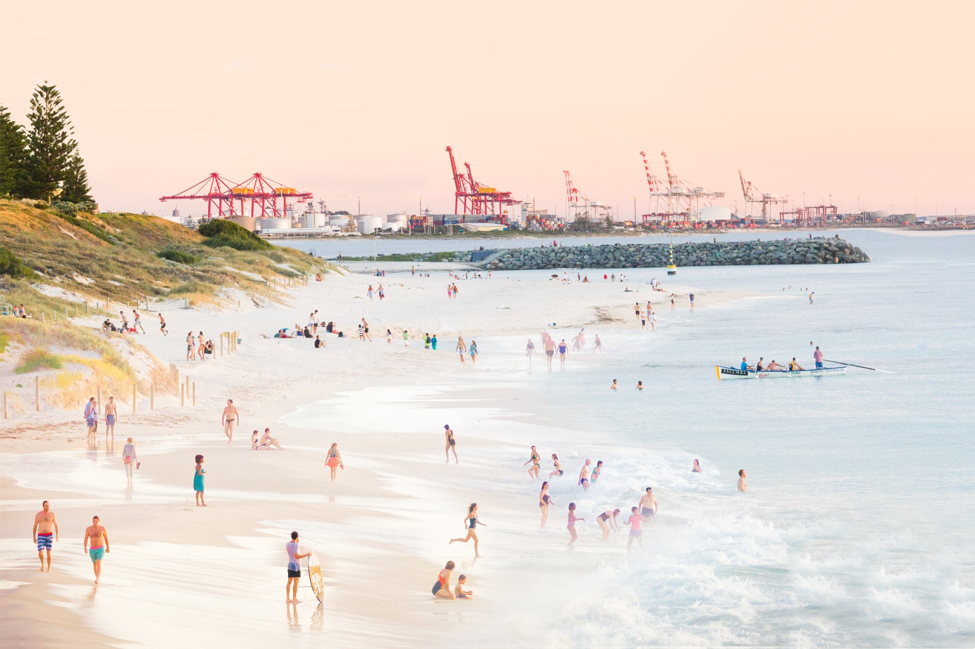 Beach Cranes