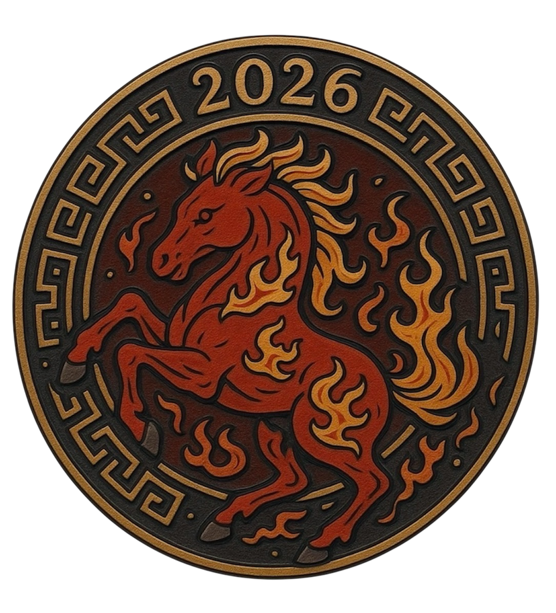 Fire Horse Chinese New Year