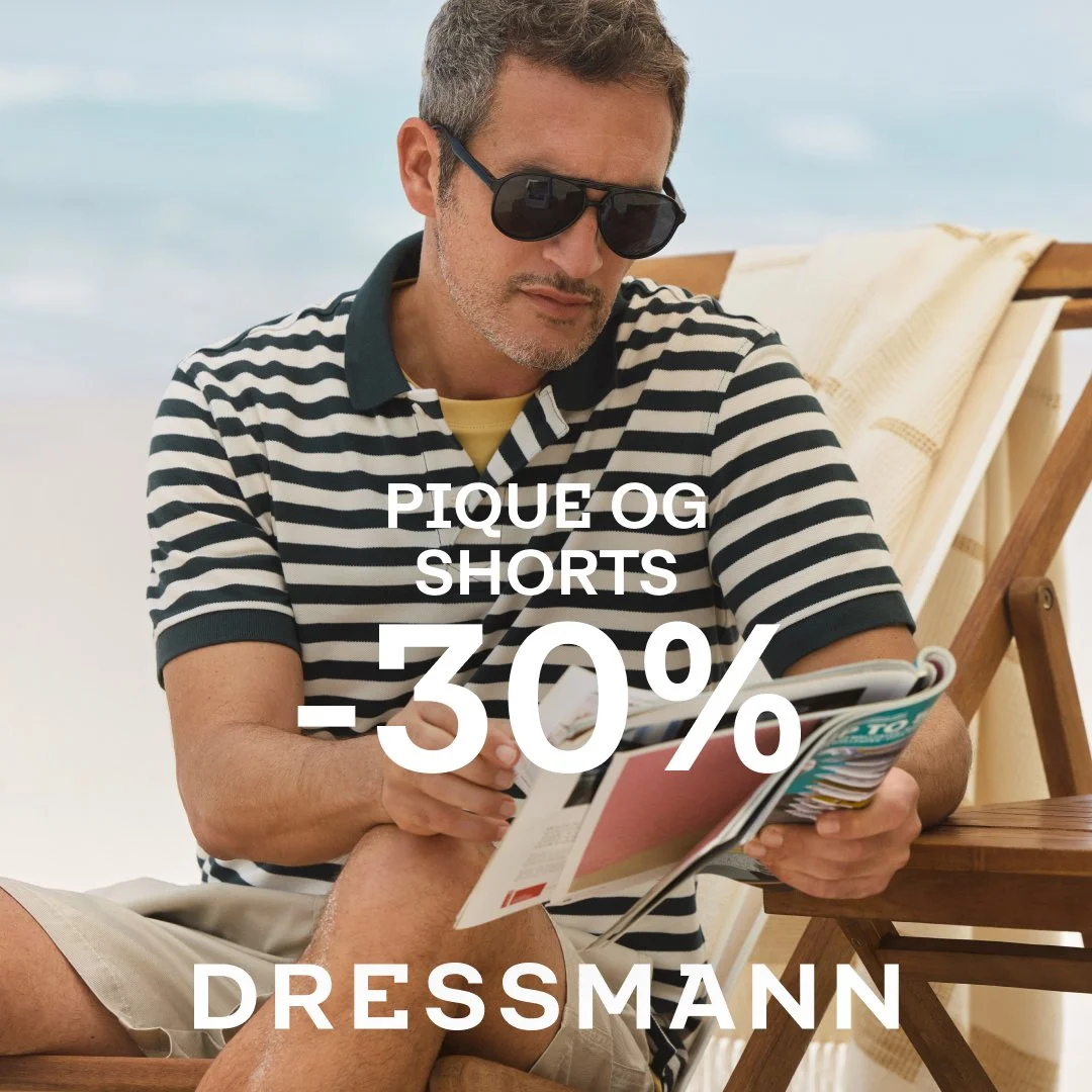 -30% på all piquet og shorts