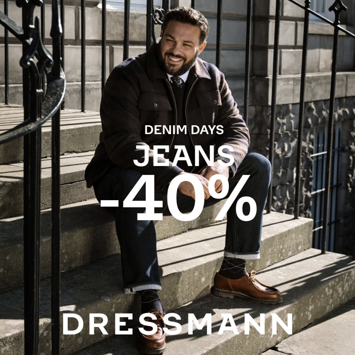 -40 % på jeans