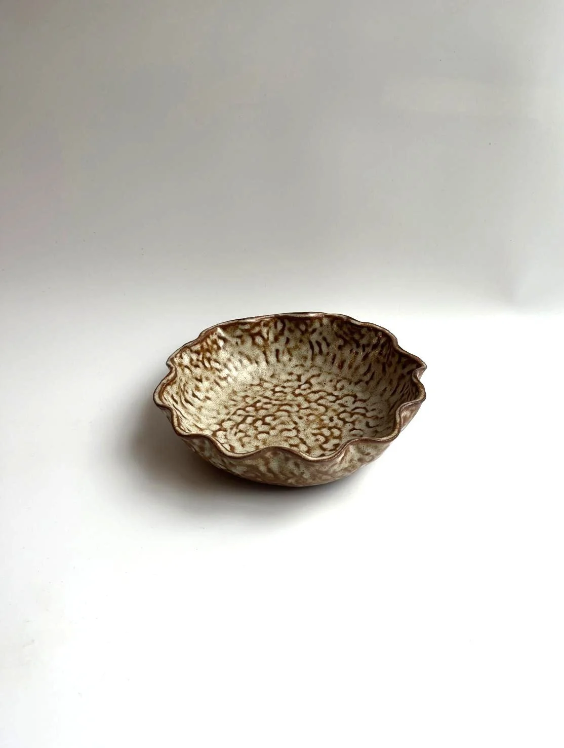 Assiette creuse Coquillage