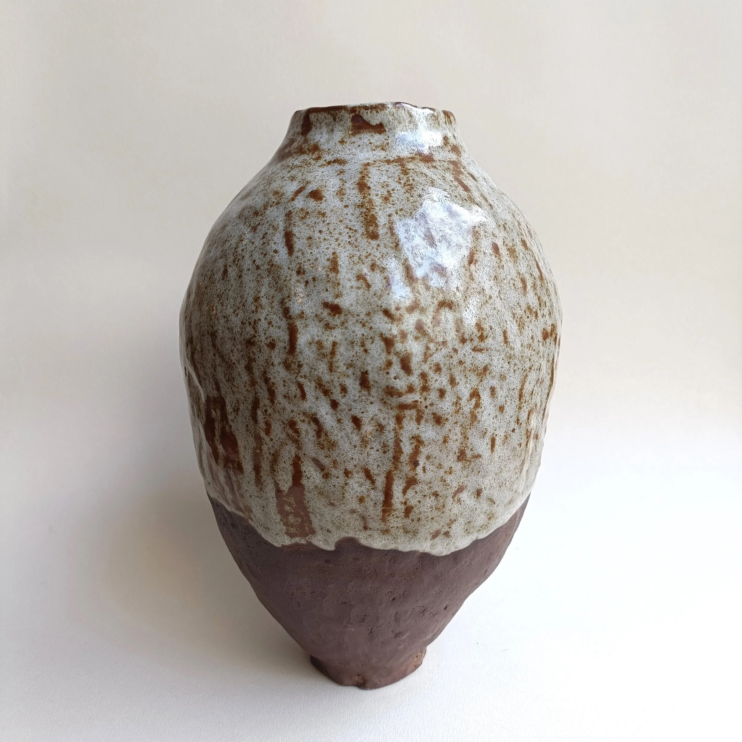 Vase Olive Gris