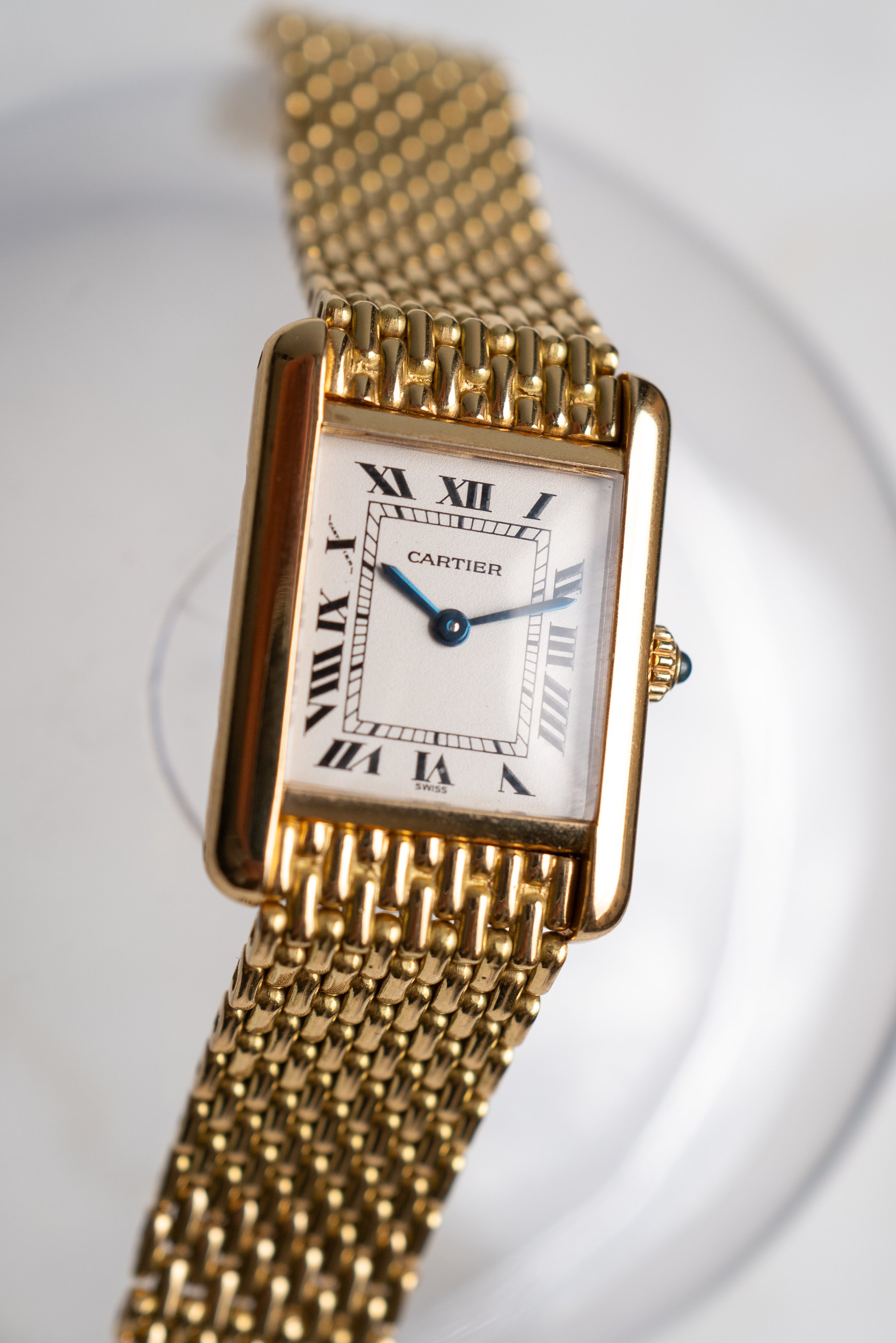 Cartier Tank - Beads of Rice