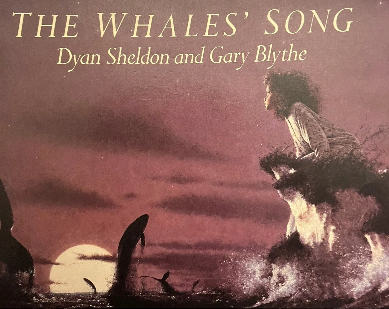 Cover image of The Whales' Song Book
