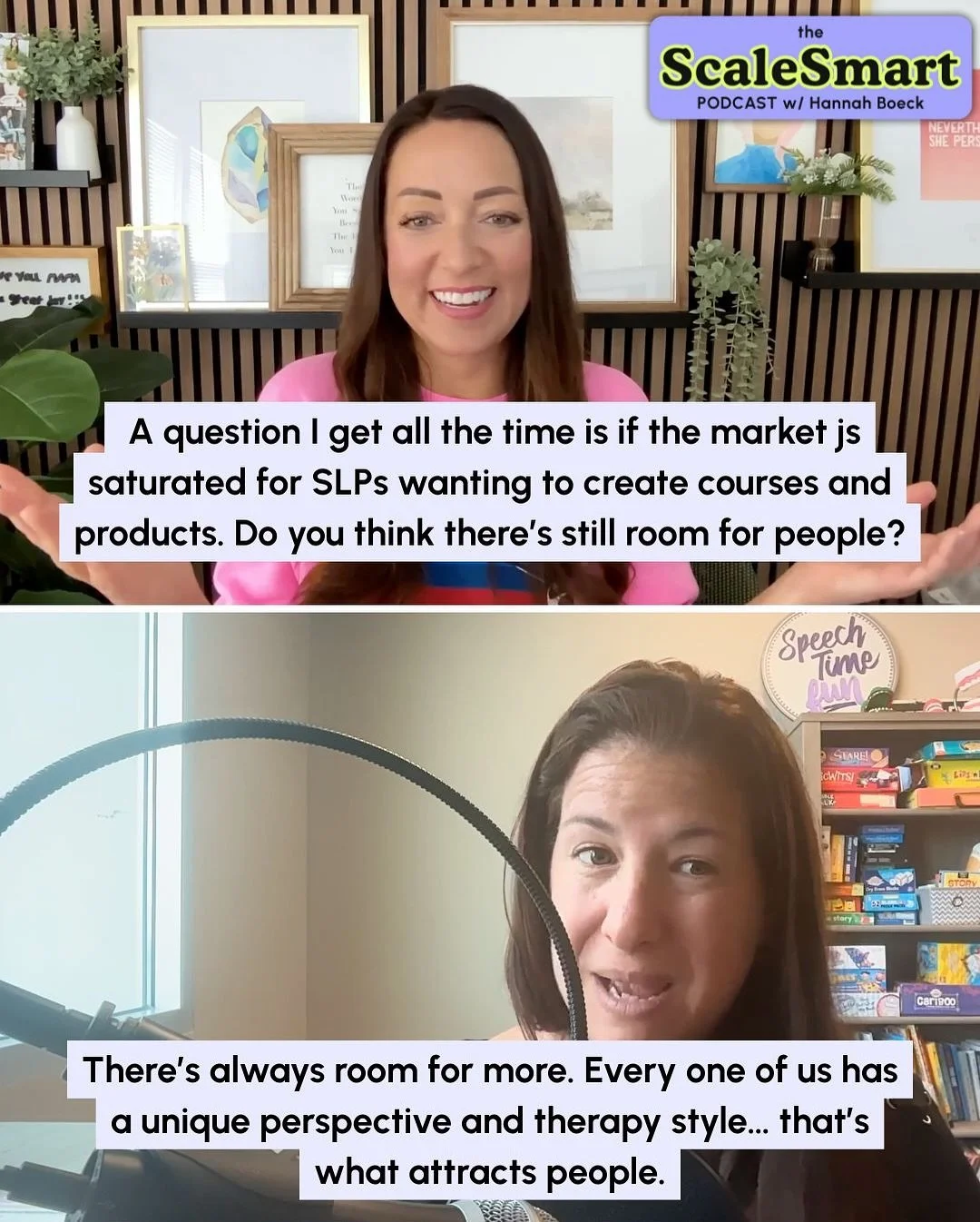 Everyone&rsquo;s asking&hellip; &ldquo;Isn&rsquo;t the market too saturated to get into the online course or product space?&rdquo;

Hallie @speechtimefun and I went there in this episode. And her take might surprise you:

✨ There&rsquo;s always room 