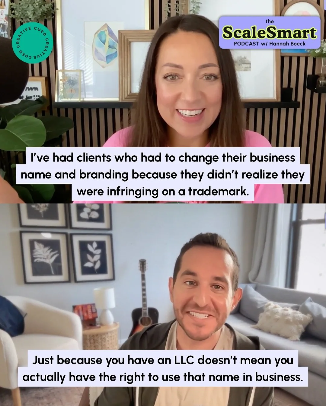 Most business owners don&rsquo;t realize:

✅ Just because you have an LLC doesn&rsquo;t mean you have the right to use that name in business
✅ Generic names almost guarantee trademark trouble
✅ The &trade; symbol is free to use, but &reg; is only for