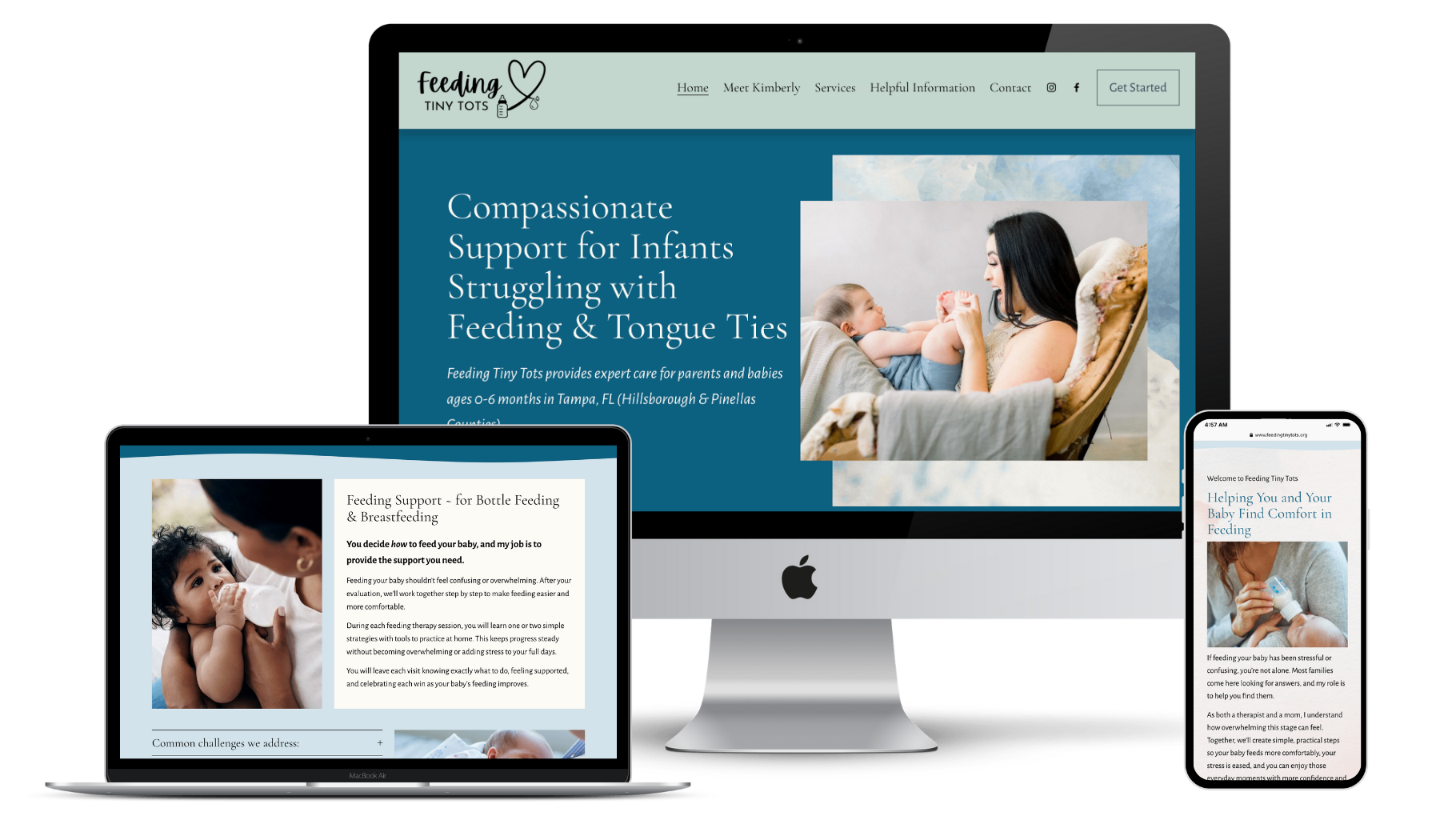 Website design, brand refresh, copy, and SEO